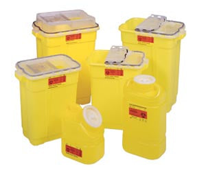 BD Chemotherapy Sharps Collectors | QuinceMedical.com