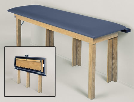 Hausmann 24″x72″ Space Saver Wall Folding Changing Table | QuinceMedical.com