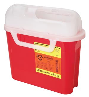 BD Patient Room Sharps Collectors | QuinceMedical.com