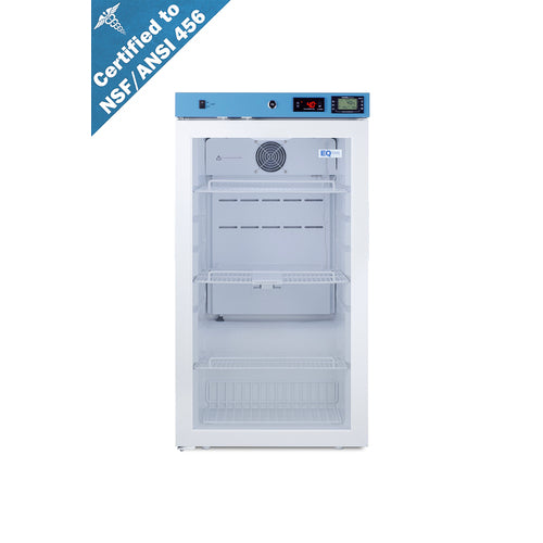 19" Wide Medical Refrigerator, Certified to NSF/ANSI 456 Vaccine Storage Standard - image 1
