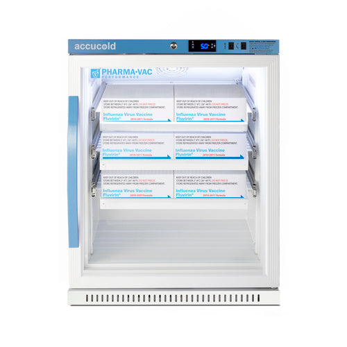 6 Cu.Ft. ADA Height Vaccine Refrigerator with Removable Drawers - image 3