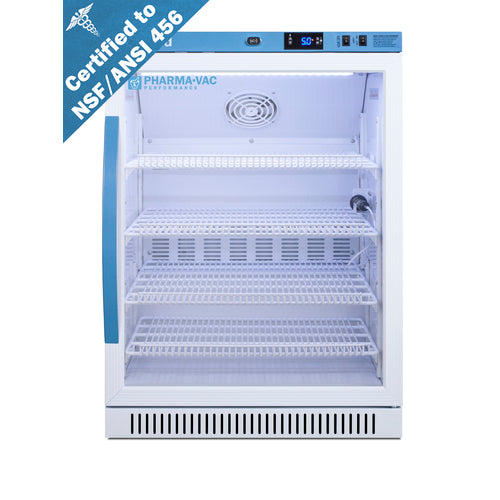 6 Cu.Ft. ADA Height Vaccine Refrigerator, Certified to NSF/ANSI 456 Vaccine Storage Standard - image 1