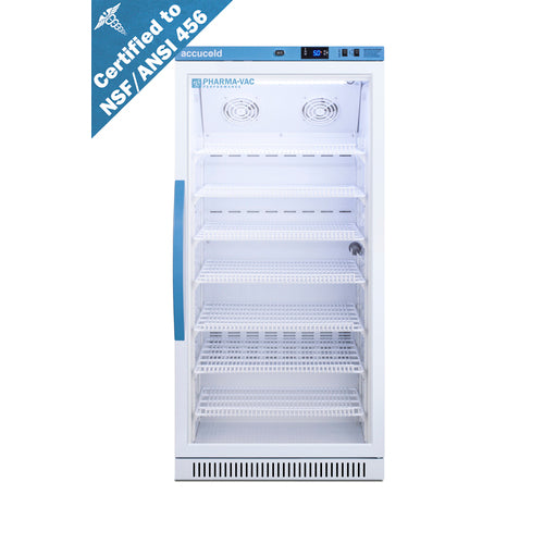 8 Cu.Ft. Upright Vaccine Refrigerator, Certified to NSF/ANSI 456 Vaccine Storage Standard - image 1