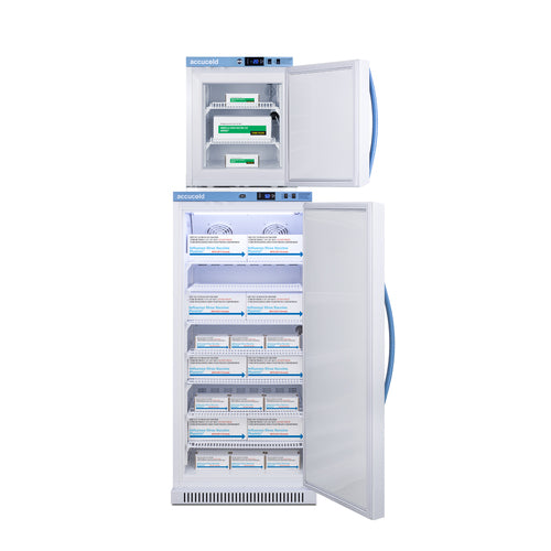 24" Wide Performance Series All-Refrigerator/All-Freezer Combination - image 4