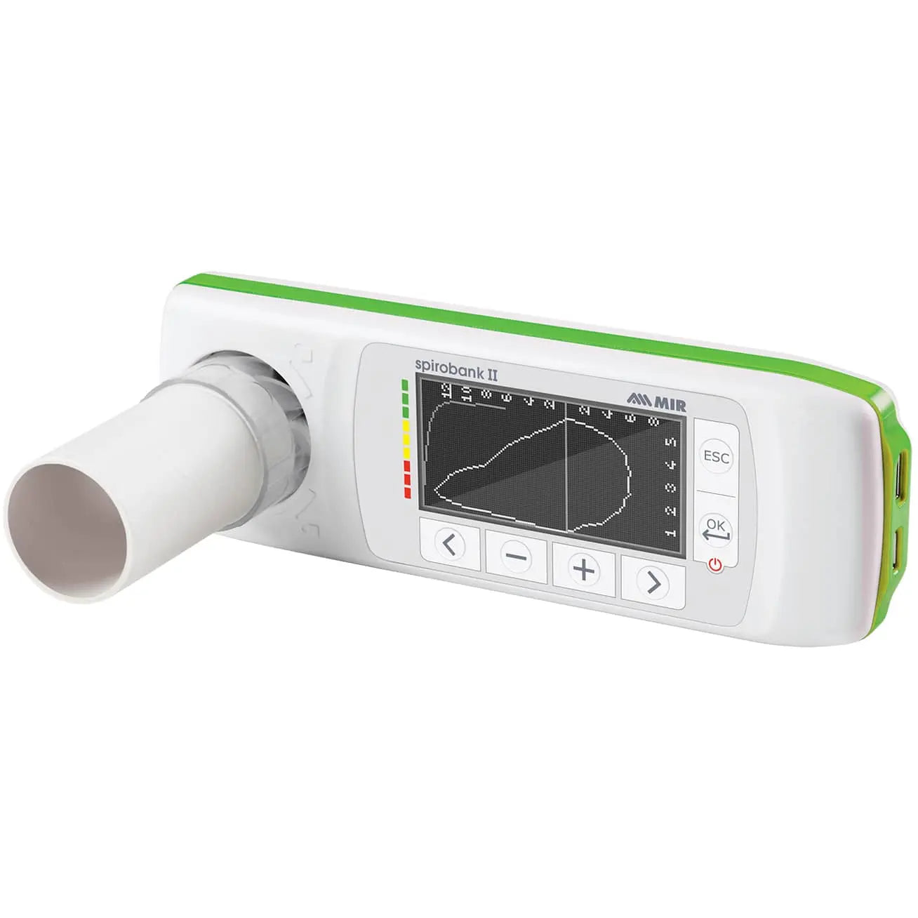 MIR Spirobank II Basic Spirometer Handheld | QuinceMedical.com