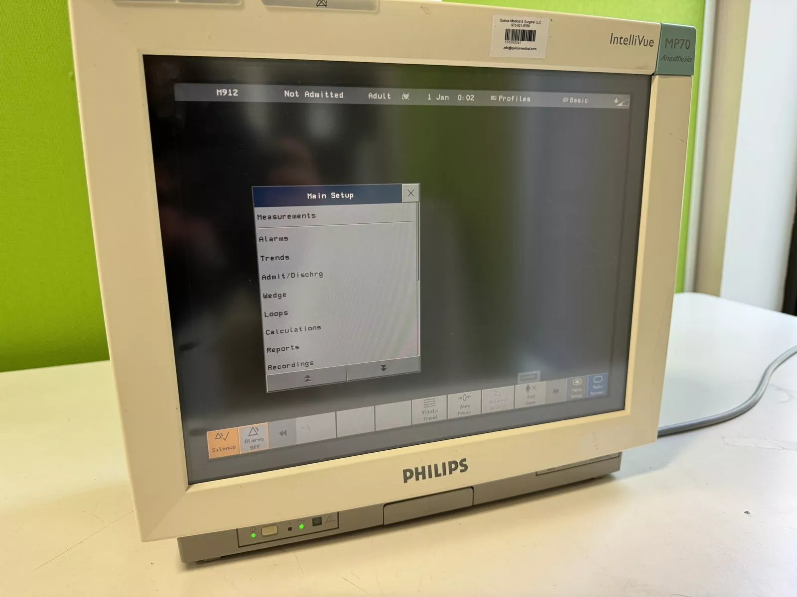 Philips IntelliVue MP70 Patient Monitor