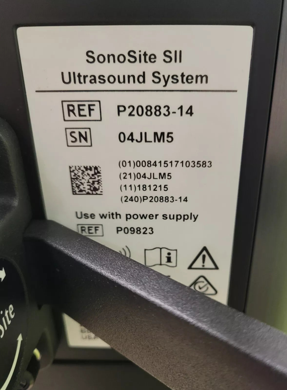 SonoSite S2 SII Ultrasound System