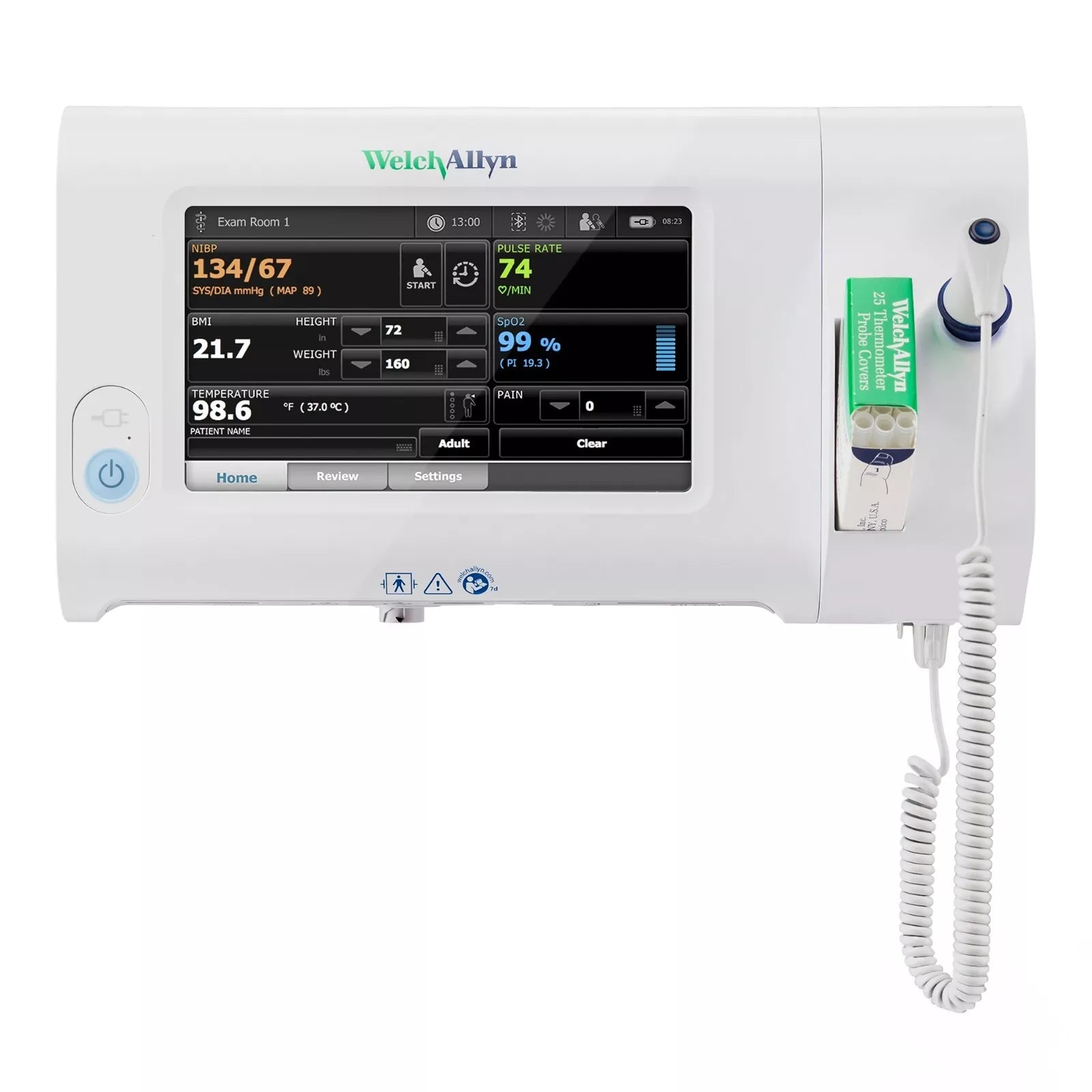 Welch Allyn Connex Spot Vital Signs Monitor 74RT-B