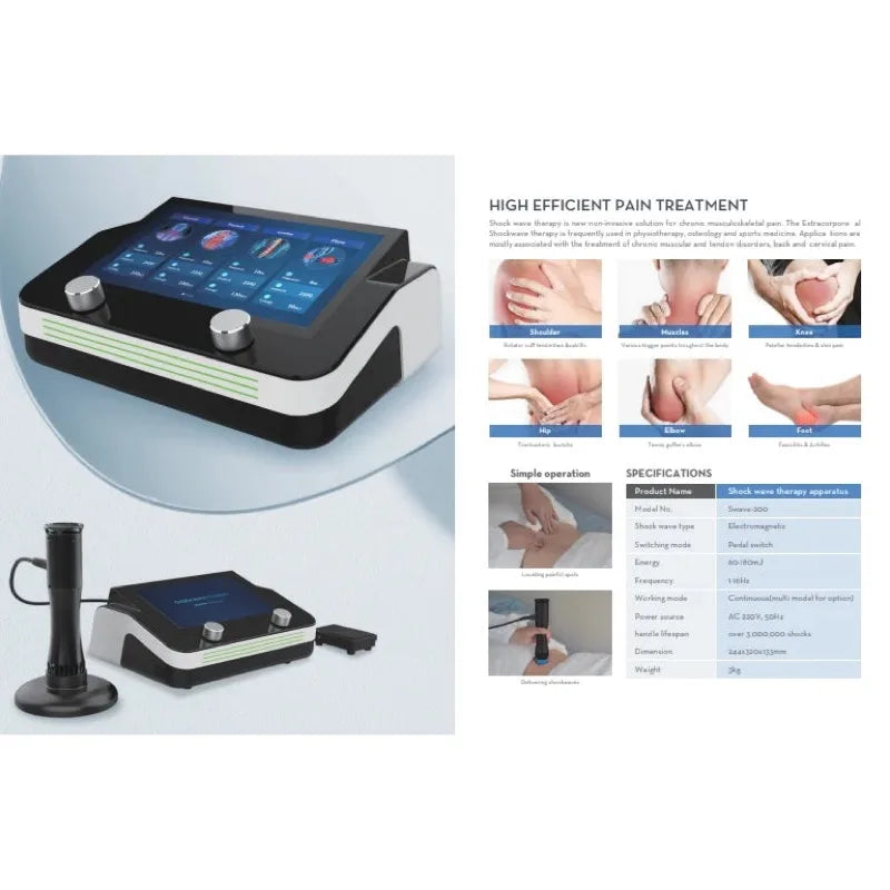 Shockwave Physiotherapy System SWAVE-200 | Quince Medical