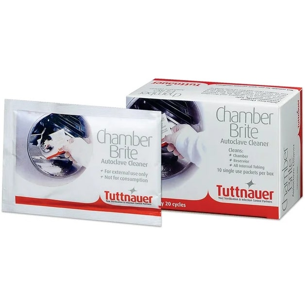 Tuttnauer Chamber Brite Powdered Autoclave Cleaner | QuinceMedical.com