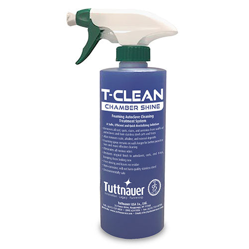Tuttnauer T-Clean Chamber Shine (6/Case) | QuinceMedical.com