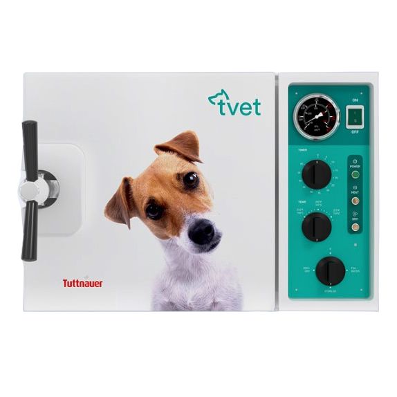 Tuttnauer T-EDGE VET 10M Manual Autoclave | QuinceMedical.com