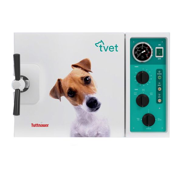Tuttnauer T-EDGE VET 9M Manual Autoclave | QuinceMedical.com