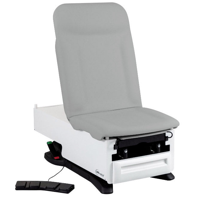 UMF Medical FusionONE+ ProGlide 3502 Power Hi-Lo Exam Table with Premium Upholstery UMF 3502-500-305SL | QuinceMedical.com