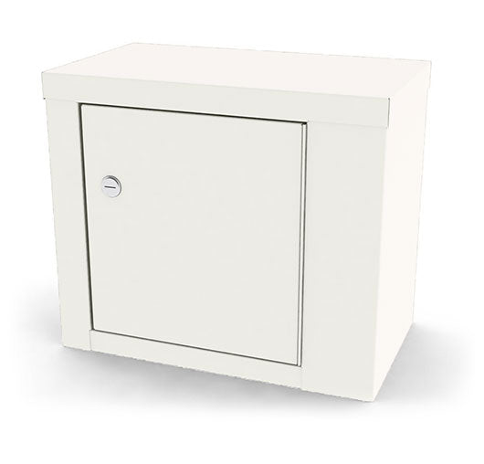 UMF Medical 7782 Single Door, Single Lock Narcotic Cabinet with One Shelf | QuinceMedical.com