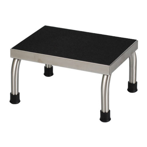 UMF Medical SS8376 Space-Saving Stainless Steel Foot Stool - 10" X 14" UMF SS8376 | QuinceMedical.com