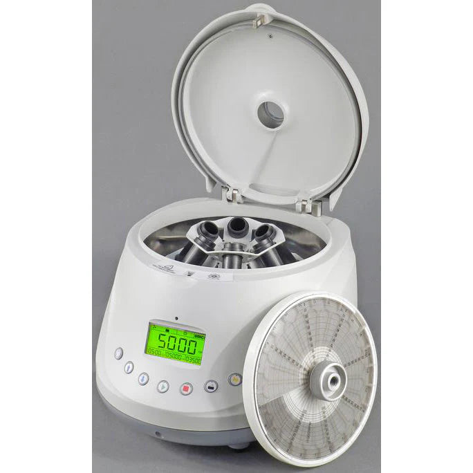 Unico Centrifuge, BX, Variable Speed 1,000-11,000 RPM, 0-99 min. Digital Timer, 6 Place and 24 Place Microhematocrit Rotor, 220V (US Only) (DROP SHIP ONLY)