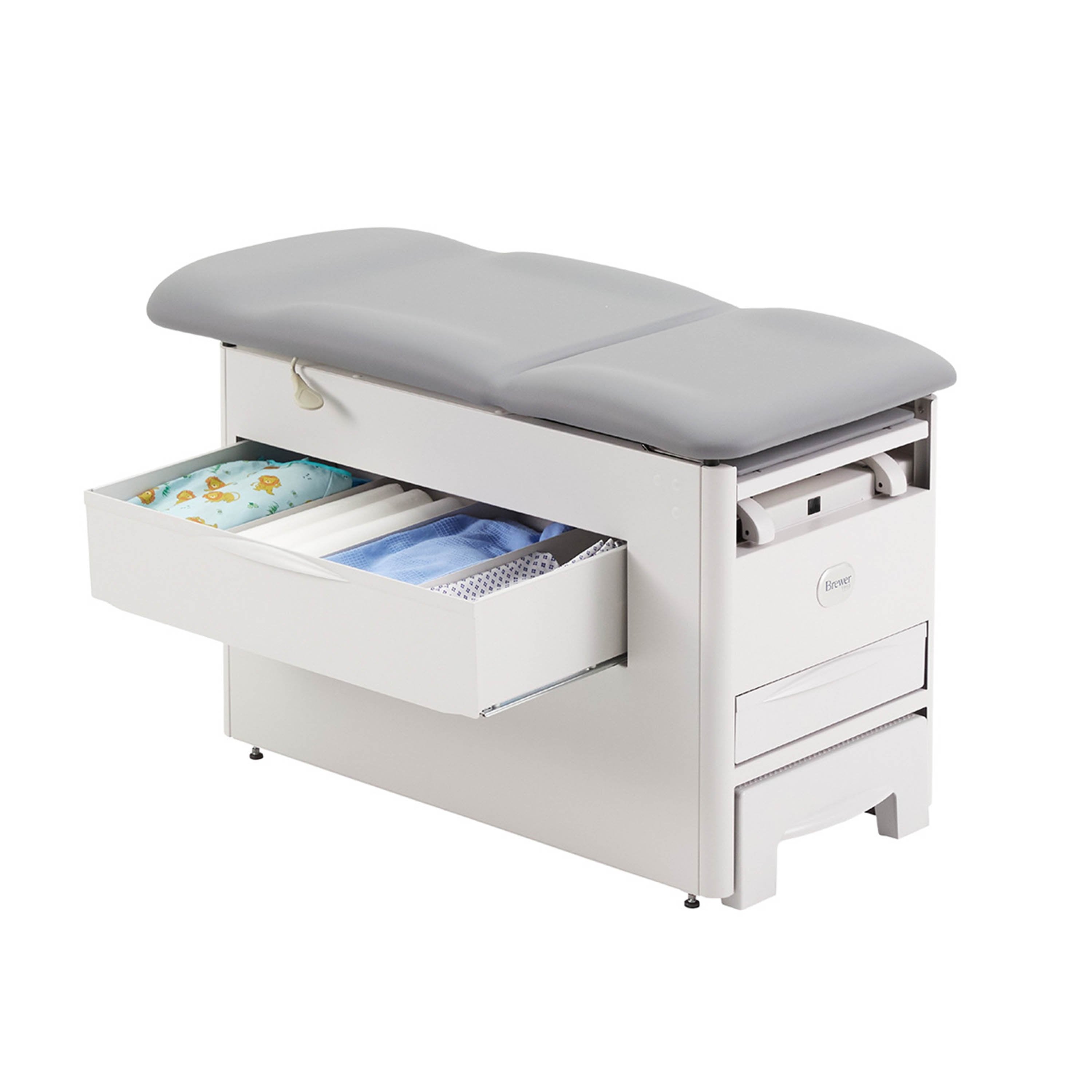Brewer Versa Exam Table with Ergonomic Stirrups