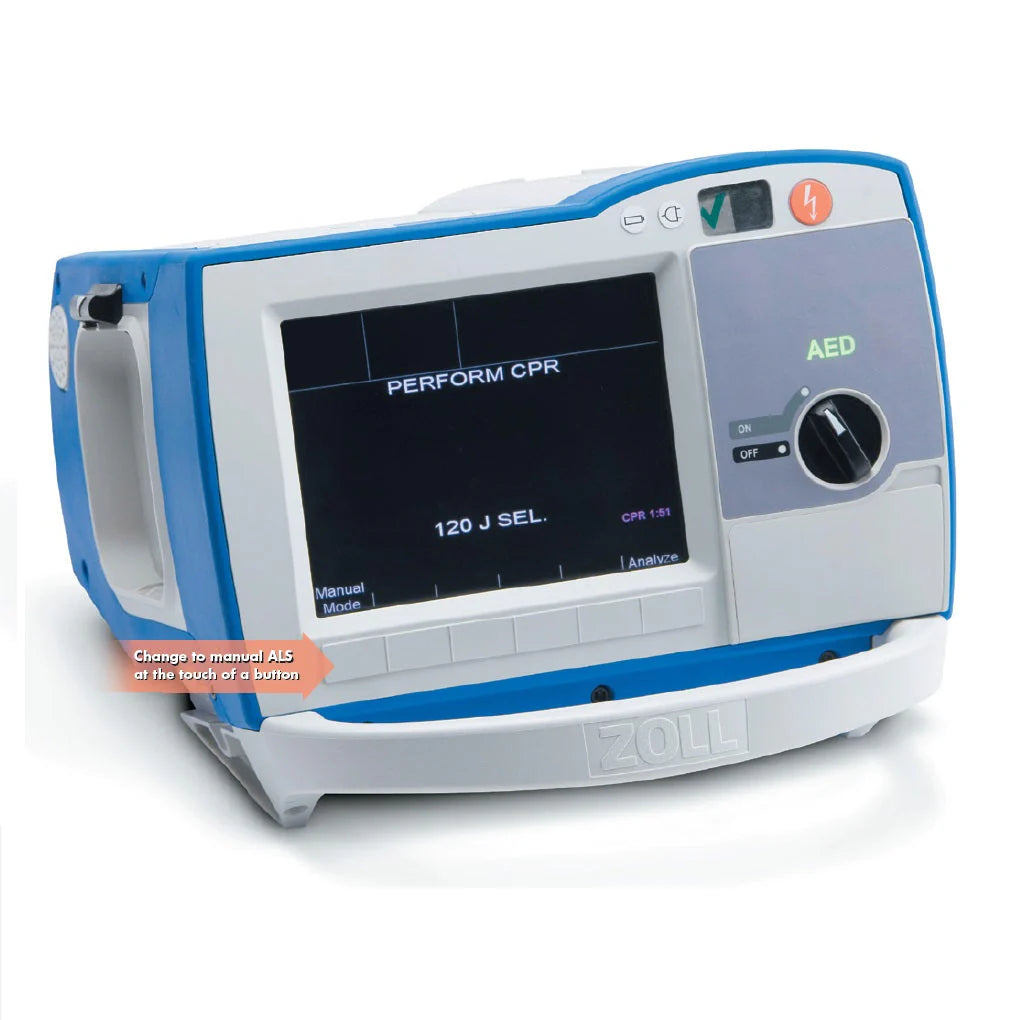 R SERIES, BLS, 3/5 LD, STD ECG, AC PWR, CF/STD, DMST